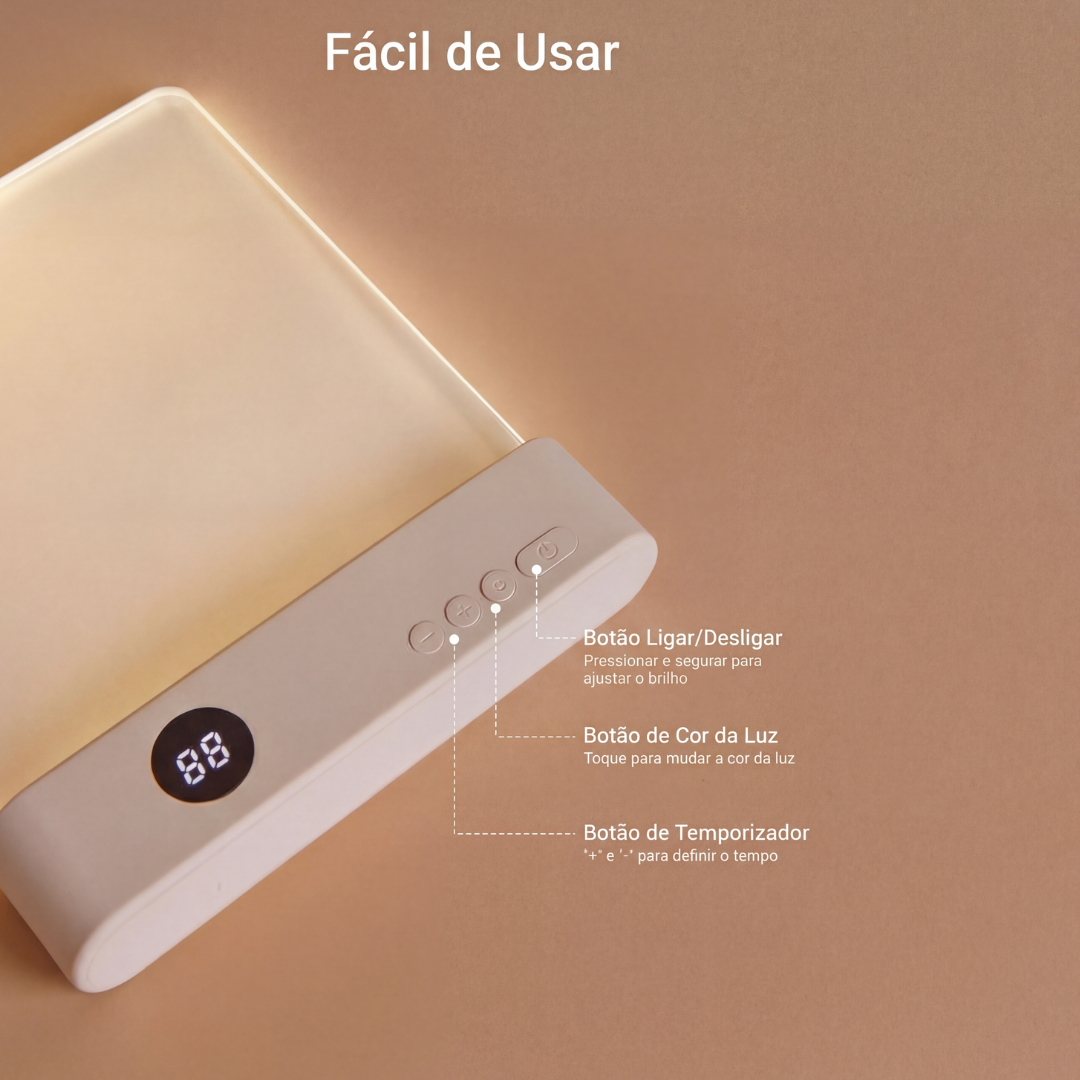Iluminador Portátil de Leitura