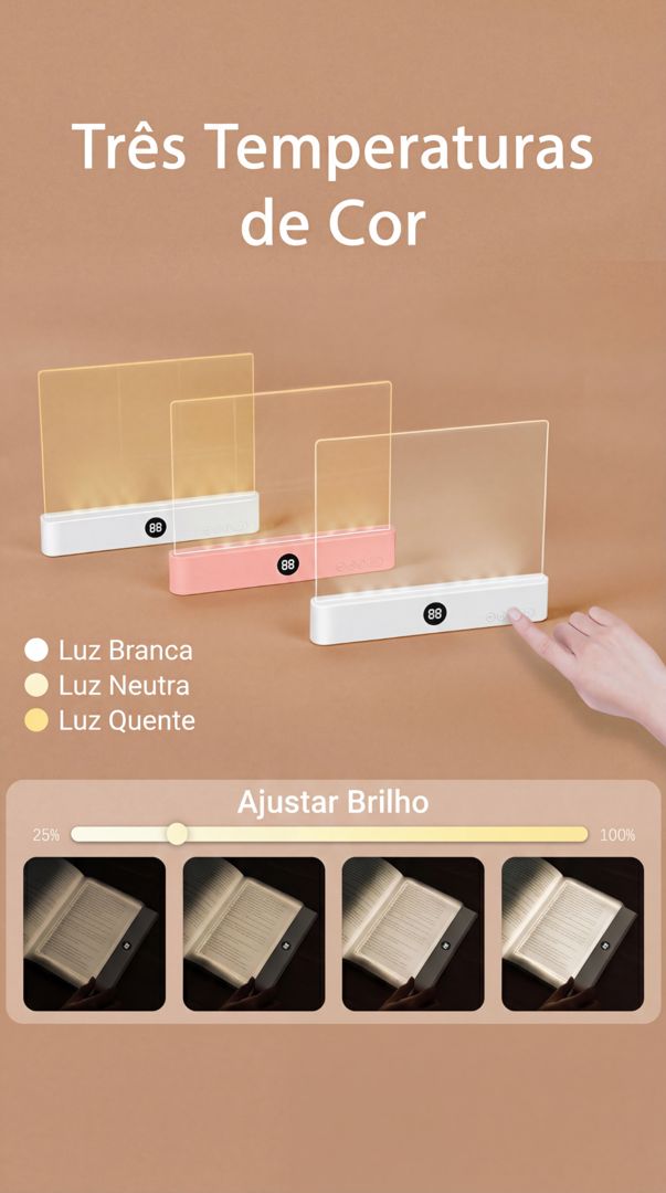Iluminador Portátil de Leitura